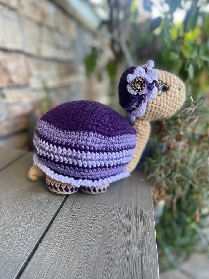 Turtle !!! Handmade Amigurumi Crochet Toy – Customize a special name Adorable & Unique Gifts