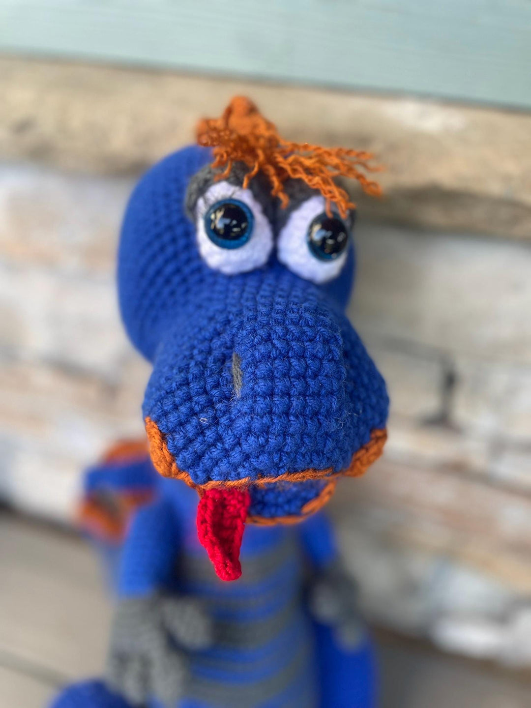 Dragon !!! Handmade Amigurumi Crochet Toy – Customize a special name Adorable & Unique Gifts