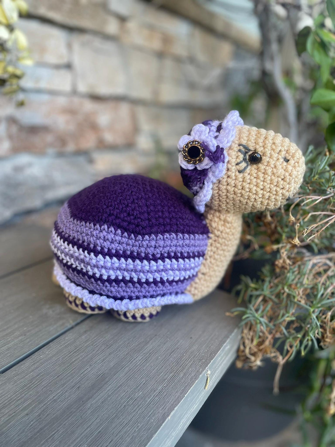 Turtle !!! Handmade Amigurumi Crochet Toy – Customize a special name Adorable & Unique Gifts